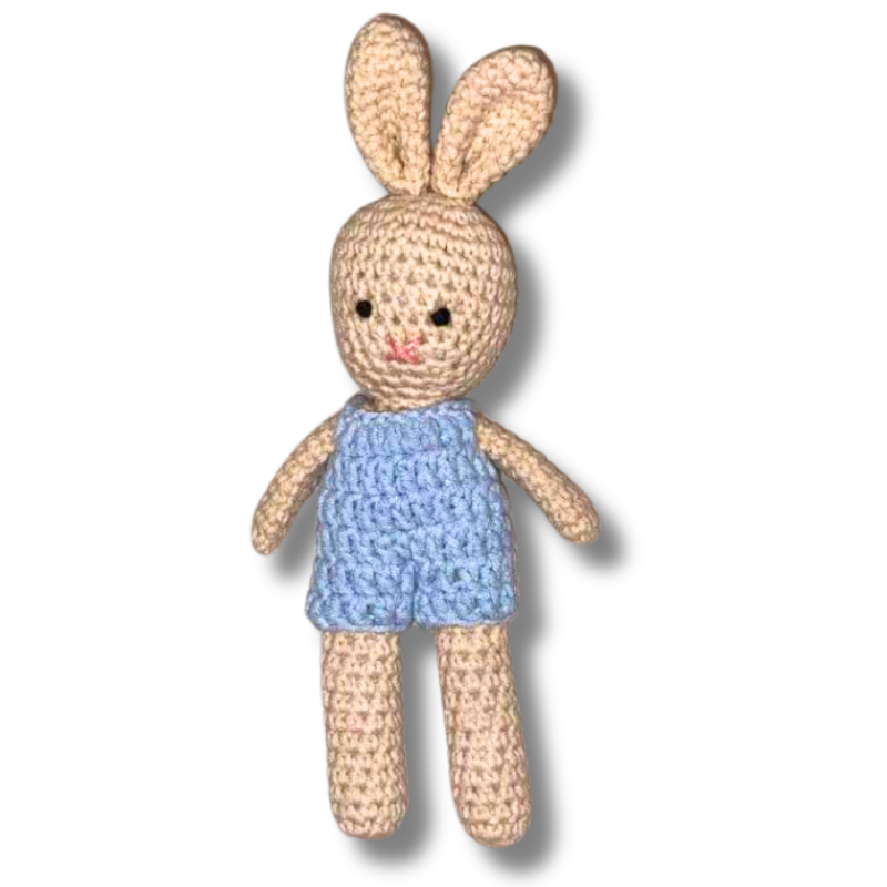 Amigurumi Crochet Dolls - Blue Bunny