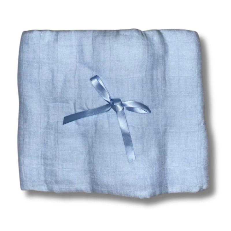Muslin Swaddles - Blue