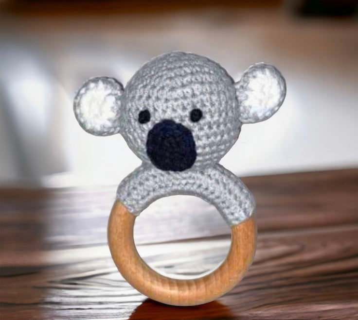 Amigurumi Crochet Rattles - Koala