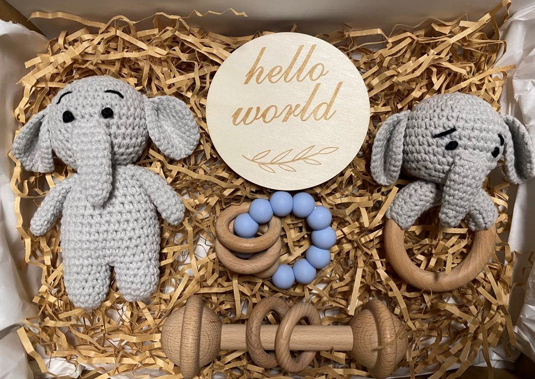 Elephant Baby Gift Box