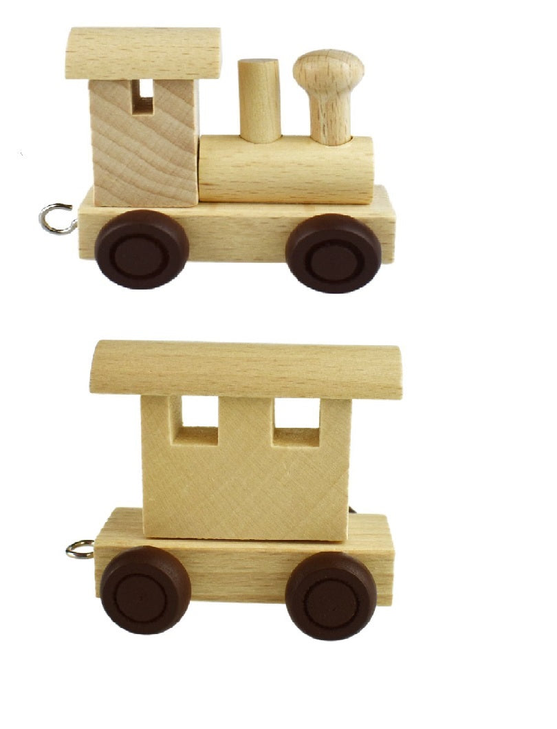 Wooden Alphabet Name Train