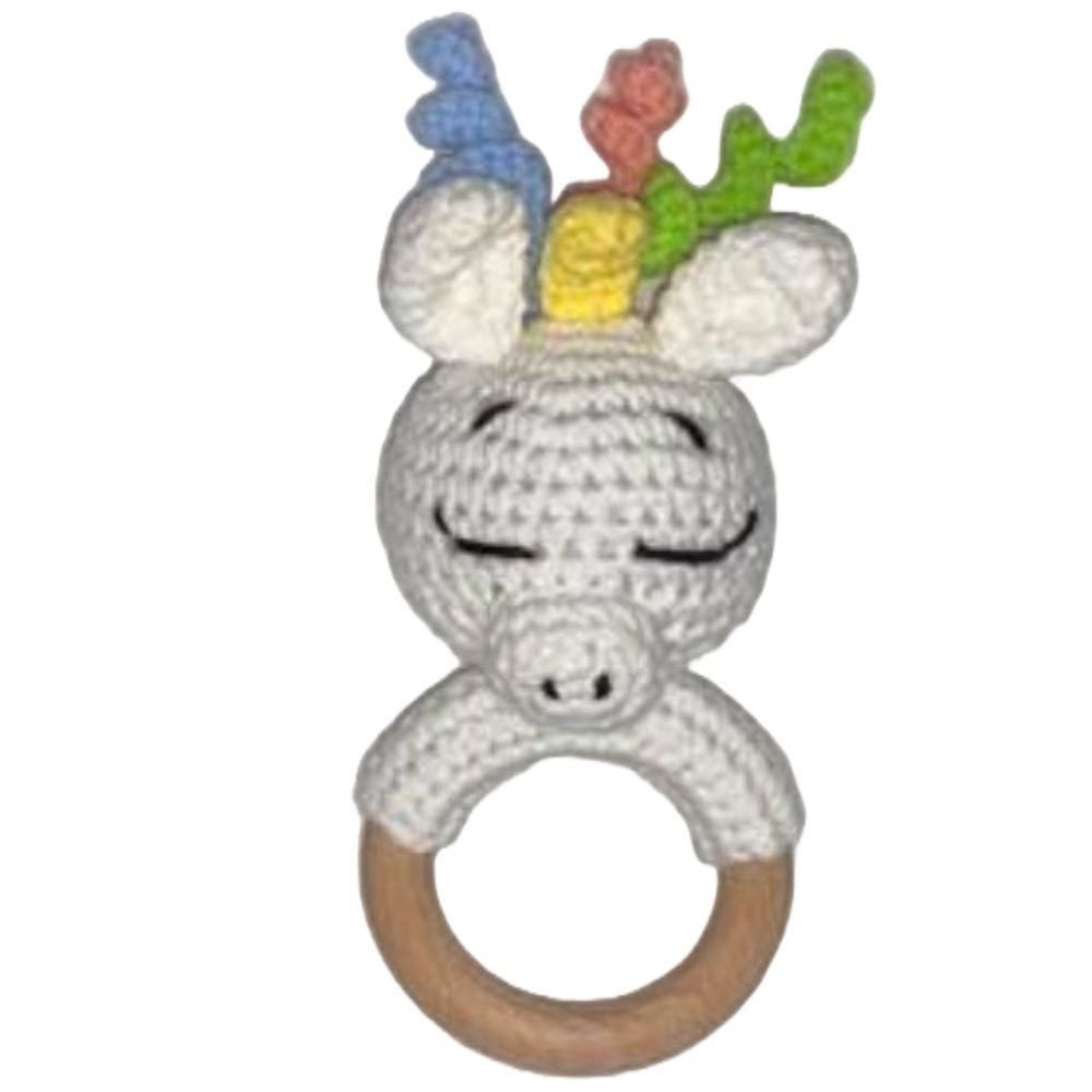 Amigurumi Crochet Rattles - Unicorn