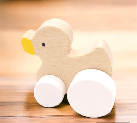 Wooden Push Toy - Duck