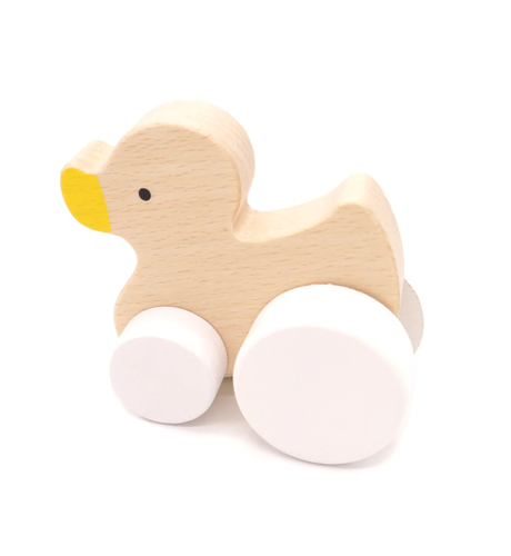 Wooden Push Toy - Duck